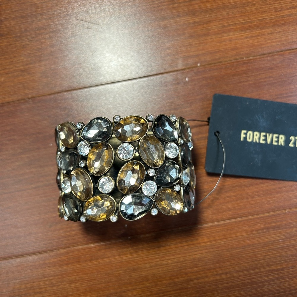 Forever 21 Multicolor Gemstone Bracelet